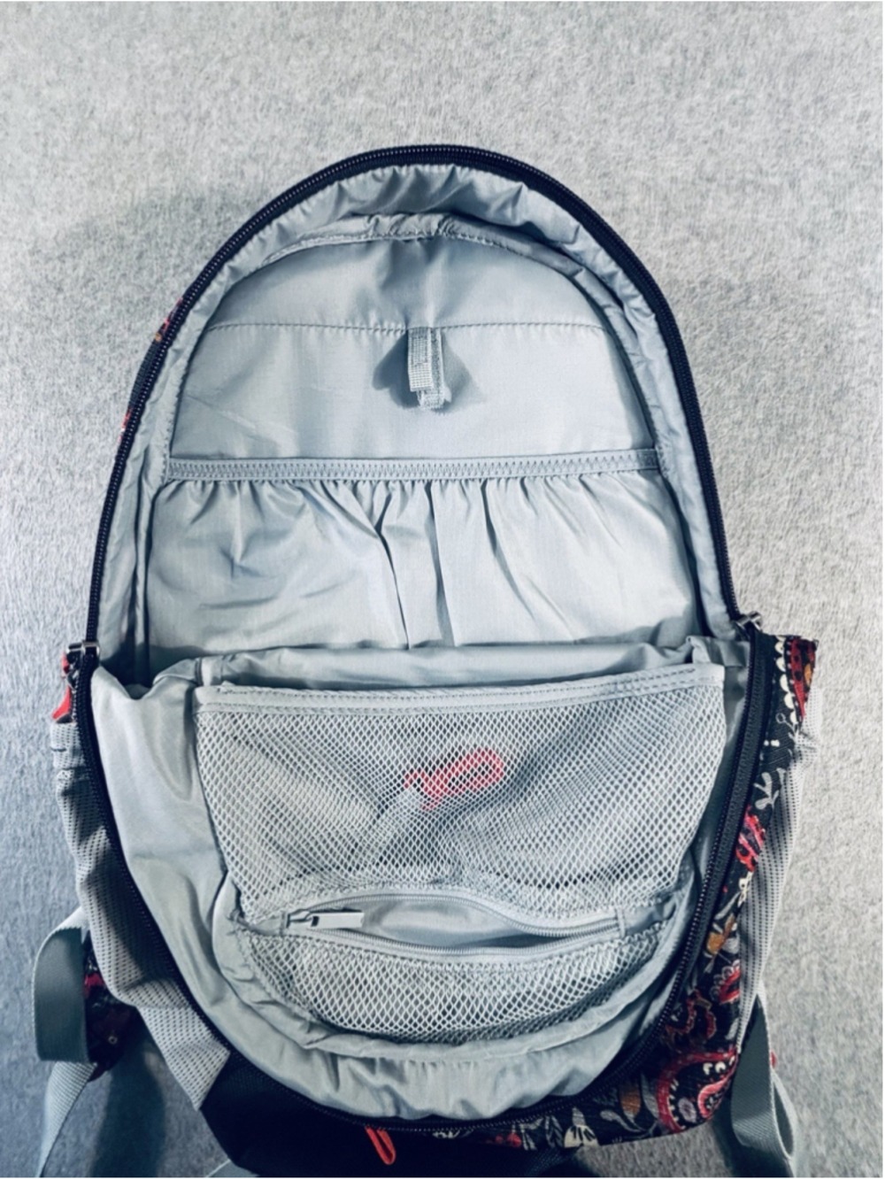 Vera‎ Bradley x Coleman Paisley Backpack Floral Travel Hiking Daypack Bag - Picture 4 of 7